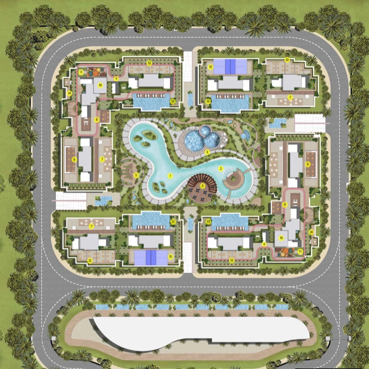 شقق وشاليهات للبيع بموقع مميز في جلي