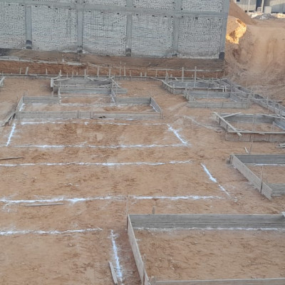 اعمال البناء في قطعه 678