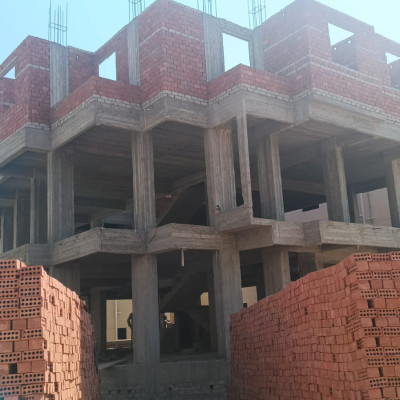 أعمال المباني بالقطعة 269 وجارى الانتهاء من باقي الأعمال