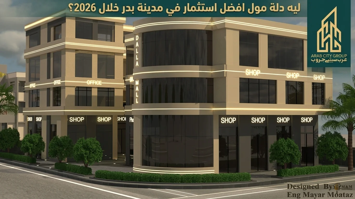 ليه دلة مول افضل استثمار في مدينة بدر خلال 2026؟